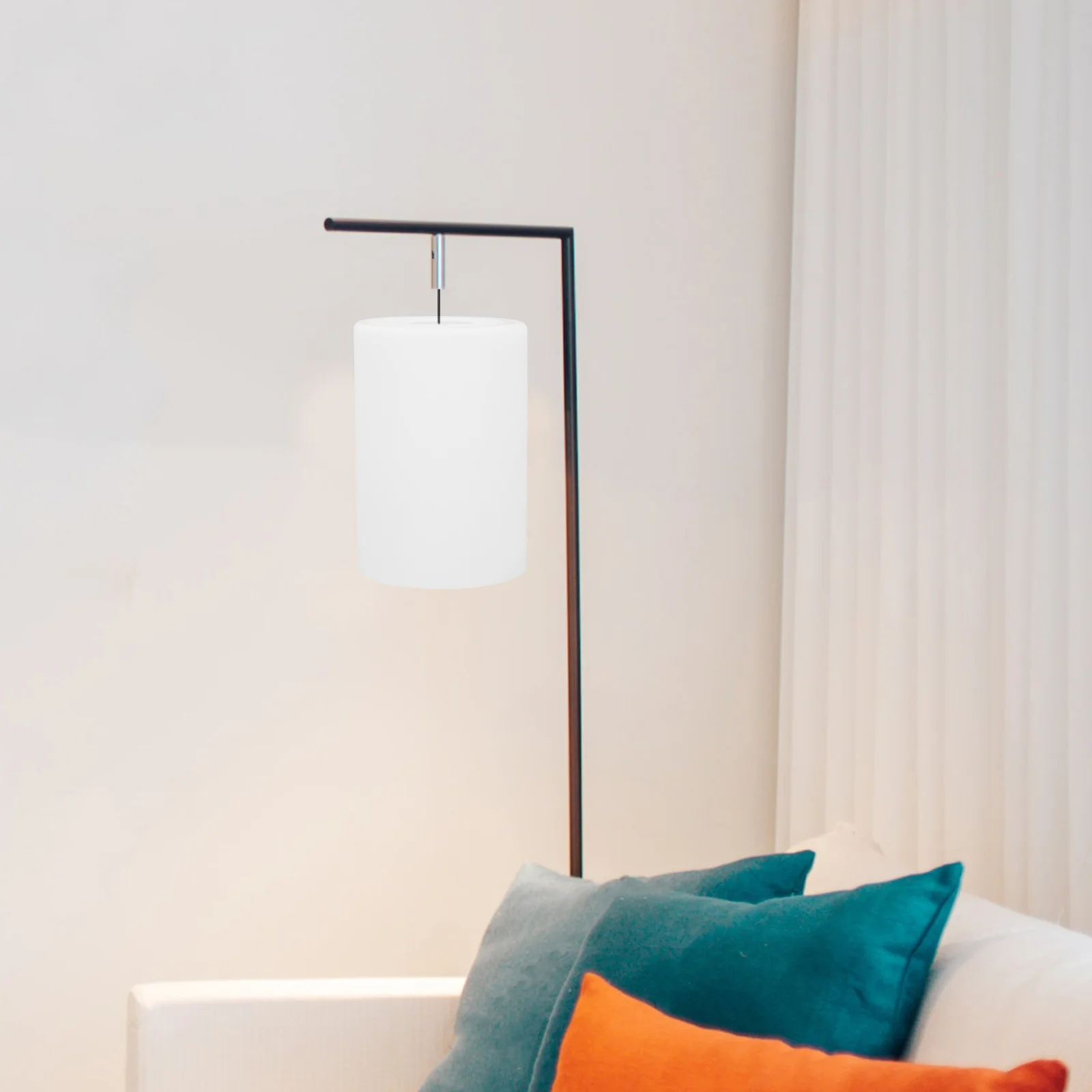 

Изысканный стеклянный абажур с гладкой отделкой для настольного торшера, спальни, кабинета, домашнего использования, декоративный аксессуар для освещения