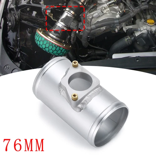 Imagen 2 del producto Adaptador de Sensor de flujo de aire de 63/70/76/83mm, montaje MAF para Toyota Mazda 3 6 Subaru Suzuki Swift, accesorios para coche