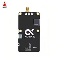 4.9G 5.8G 10W FPV VTX AKK Alpha 10 10W VTX 5.8GHz 80CH 10W 7W 5W 3W 1W High Power Smart Audio Video Transmission