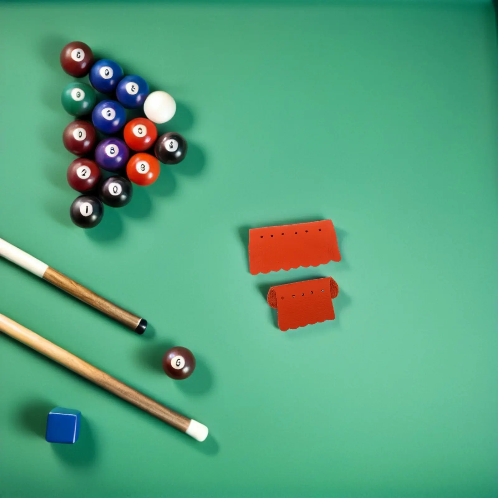 

6Pcs Billiard Table Pocket Liners Artificial Replacement Pool Table Corner Protectors Billiard Accessories for Family