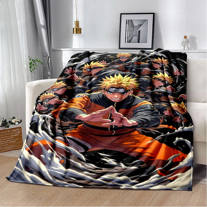 3D N-Naruto Cartoon Anime I-Itachi Flannel Blanket Soft Warm Throw Blanket for Bedroom Living Room Bed Travel Camping Picnic Kid