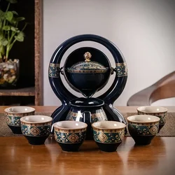 Chinese Portable Tea Set Ceramic Outdoor Travel Afternoon Pot Crockery Porcelain Cup Ware S Gift for Friend