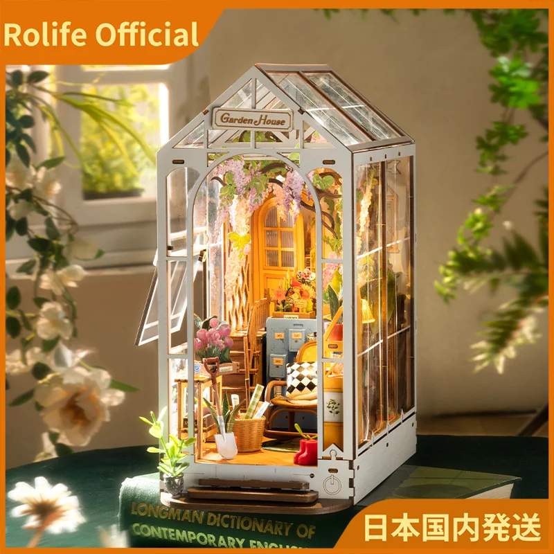 �y�Z�[�����zRolife �u�b�N�k�b�N �L�b�g ���̃p�Y�� 3D �E�b�h�p�Y�� DIY �ؐ� �u�b�N�X�^���h ���C�g�t�� �v���[���g �x���̃K�[�f���n�E�X TGB06