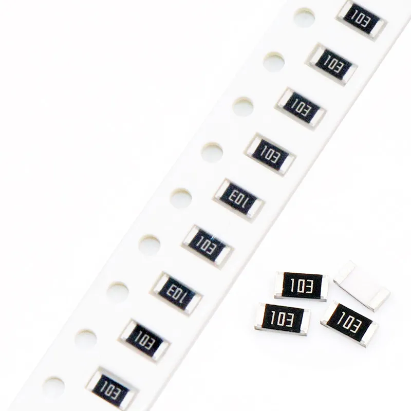 100Pcs/lot 1206 1% High Precision SMD Resistor 0 1 10 100 220 330 1K 2.2K 27K 33K 82K 150K Ohm 3K3 5K6 6K8 4R7 1/4W Resistance