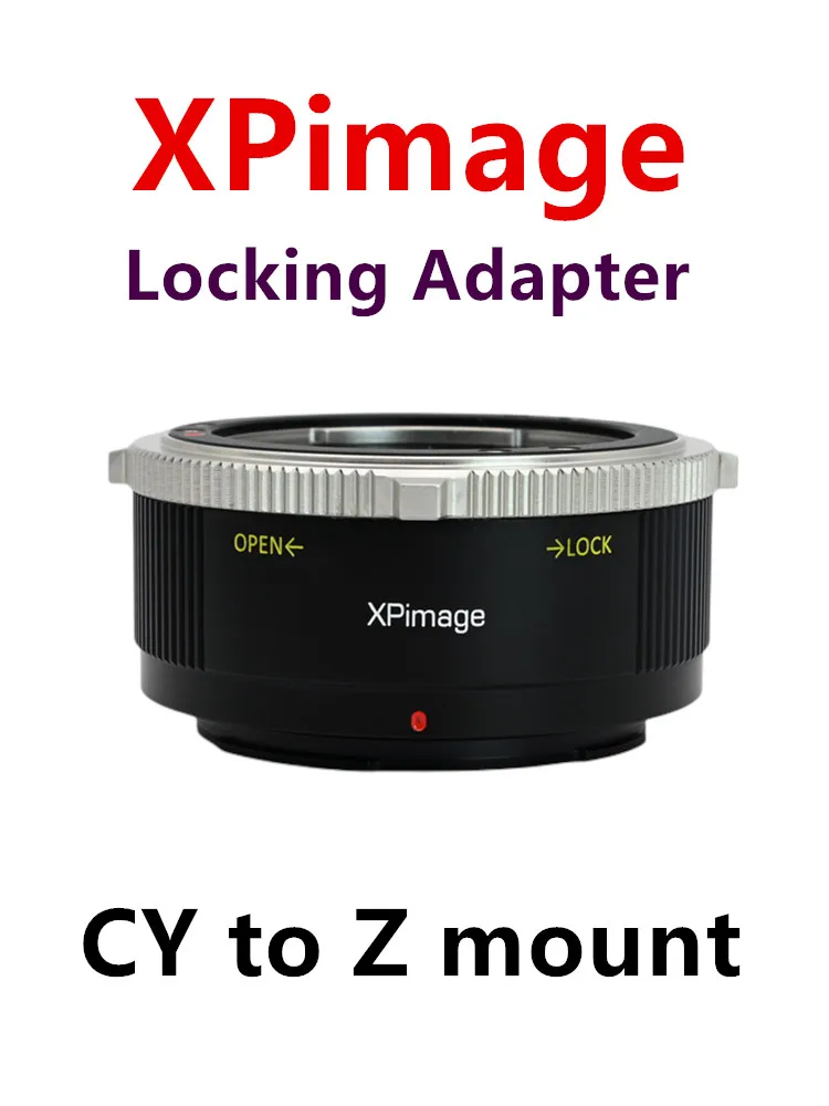 

XPimage Adapter for Contax CY Lens to Nikon Z Full Frame Mirrorless Camera,C/Y to Z mount Z5 Z6II Z50 Z6 Z7II Z9 ZFC Leica APO