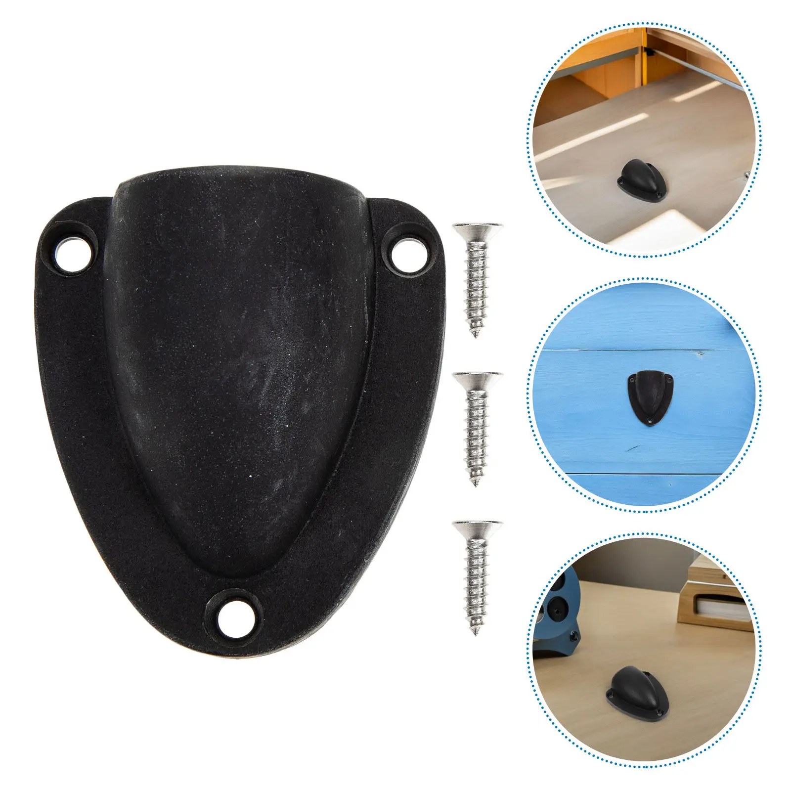 4Pcs Boat Vent Cover Nylon Clam Shell Marine Cable Wire Ventilation Plate Waterproof Yacht Cabin Vent Covers Transducer Wiring
