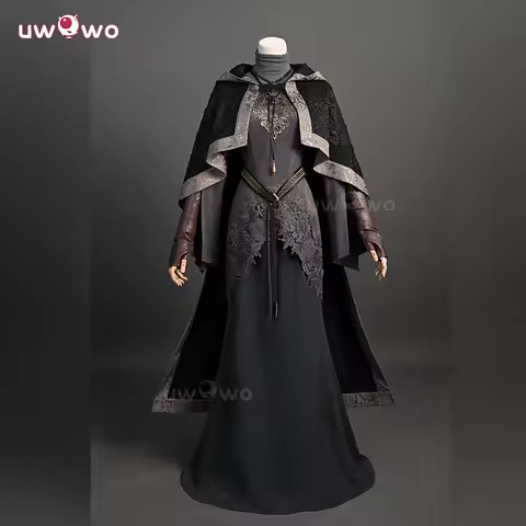 UWOWO Collab Series: Game Fire Keeper Cosplay Costume Dress Outfit With Cloak S-2XL Halloween Costume