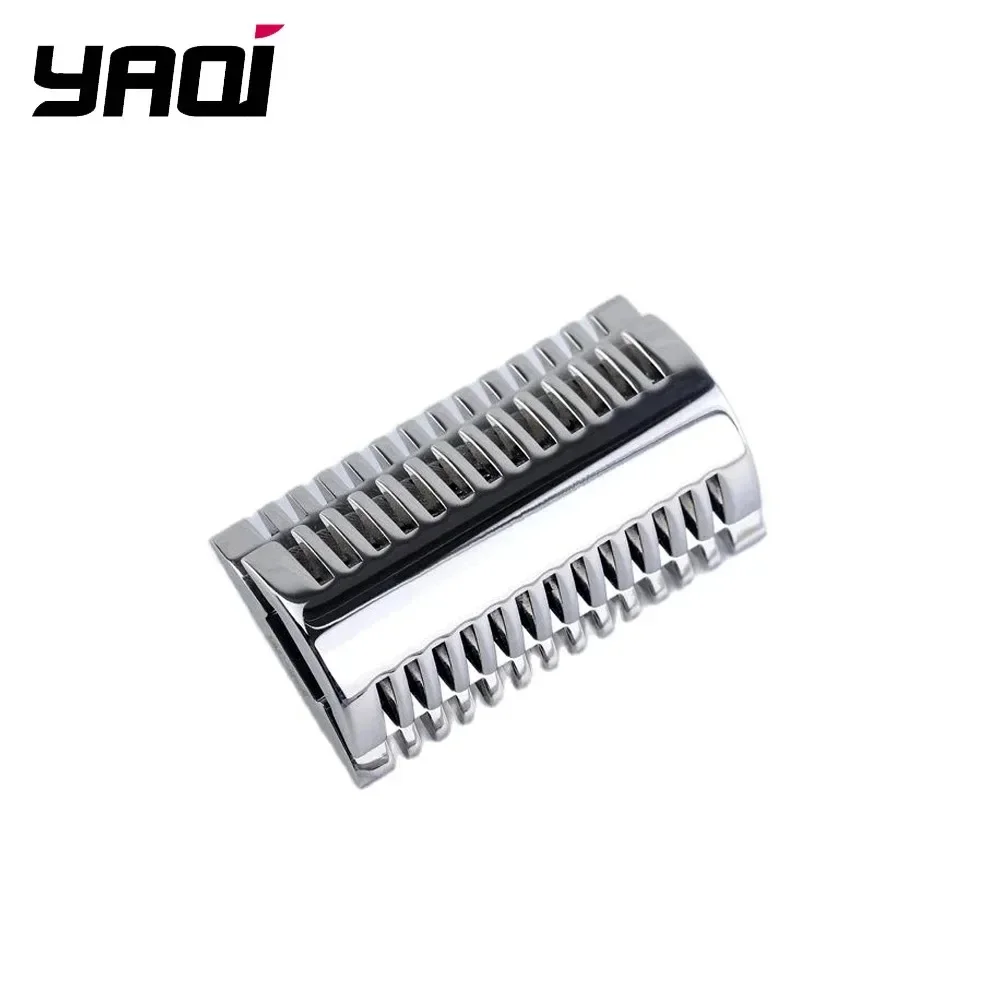 Yaqi Polished 316 Stainless Steel Safety Razor Head - Mellon Finish