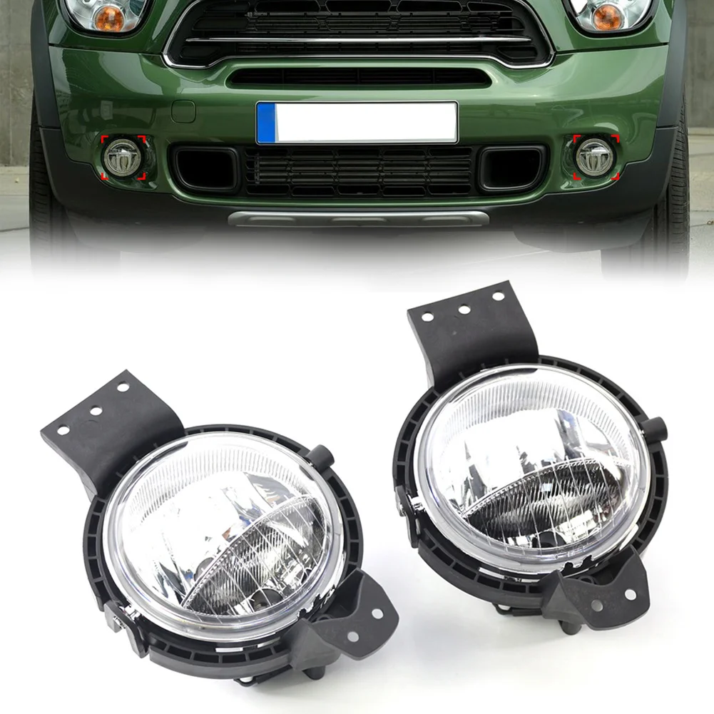 1 Pair Car Fog Lamp Daytime Running Light For BMW Mini Cooper Countryman Paceman 2011-2016