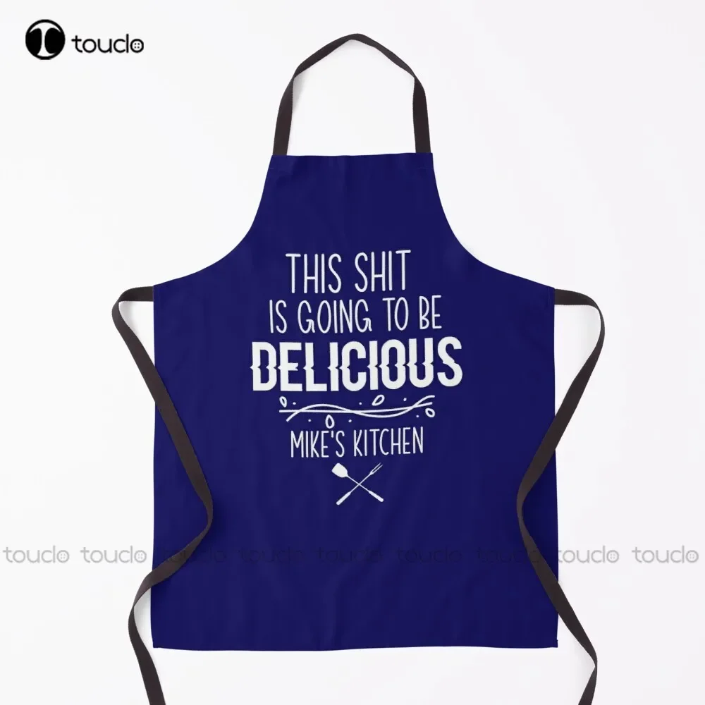 This Shit Is Going To Be Delicious - Funny Cooking Joke Apron Humour, Kitchen, Cooking, Baker Apron Custom Cooking Aprons Adult