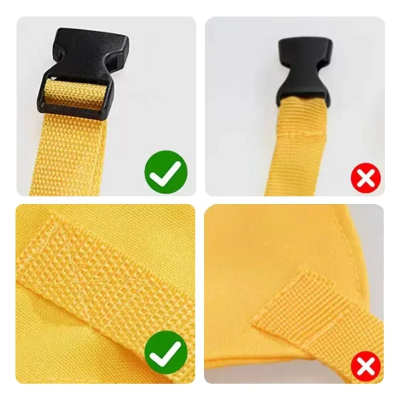 Baby Meal Strap Portable Child Seat Harness Baby Meal Strap Prevent Baby from Falling Foldable Portable Storage