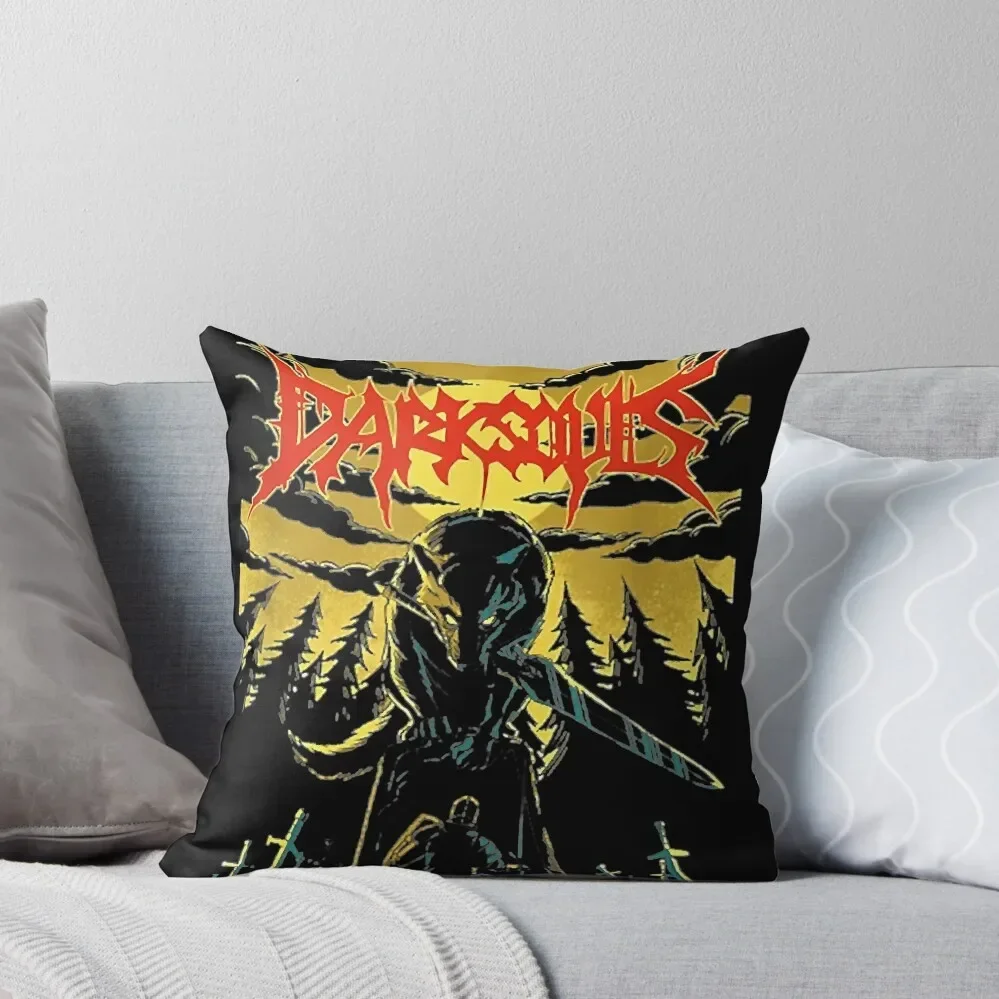 Unofficial Dark Souls Metal Band Throw Pillow Pillow Covers Decorative Sitting Cushion pillow