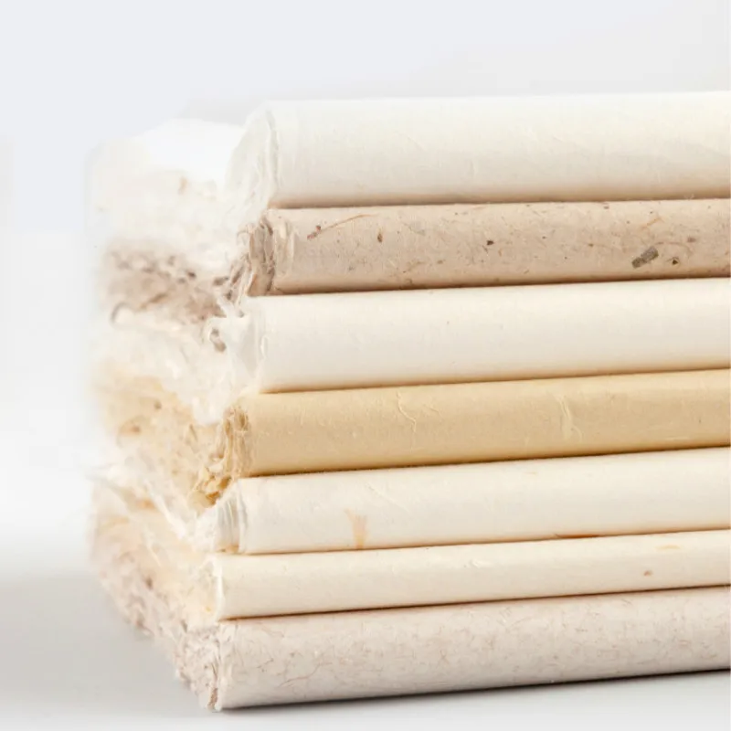 Flower Palnt Yunlong Long Fiber Xuan Paper Mulberry Paper Chinese Painting Calligraphy Half-Ripe Rice Paper Brush Writing Papier