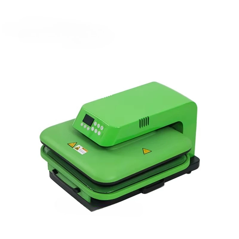 أعلى جودة ارتفاع قابل للتعديل الكهربائية Dtf أو التسامي طباعة التلقائي آلة الصحافة الحرارة المحمولة لحقيبة تي شيرت النسيج