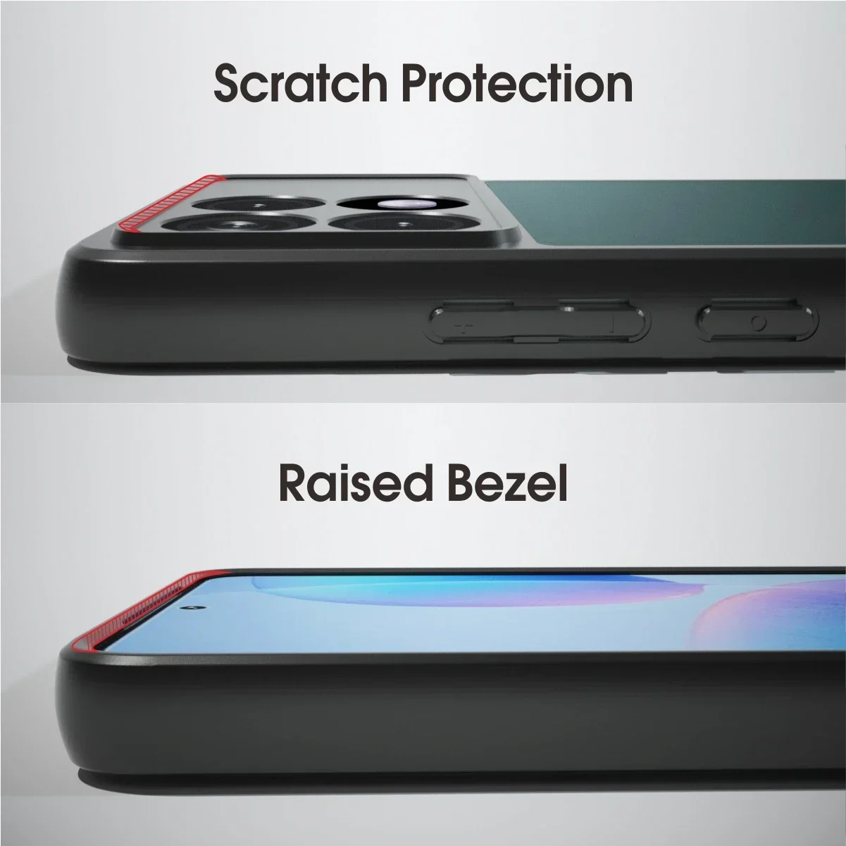 حافظة IBMRS لهاتف Xiaomi Poco F6 Pro 5G مموهة غير لامعة، عسكرية مضادة للاصفرار ومضادة للصدمات، مضادة للخدش ومقاومة للزيت وظهر شفاف Cov