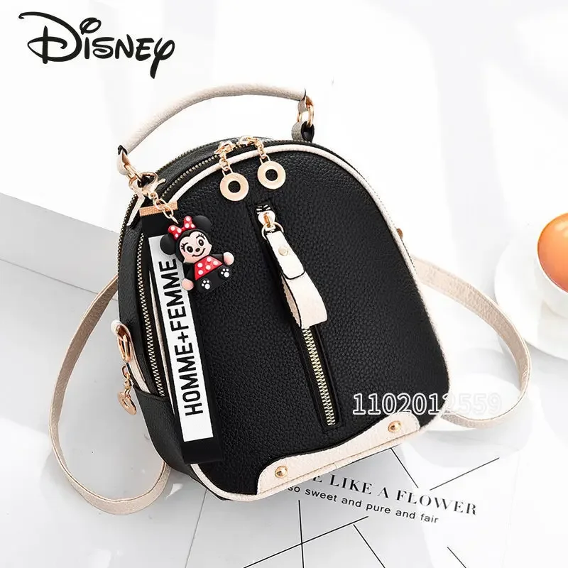 

Disney Minnie New Women's Backpack Multifunctional Fashion Trend Women's Bag Cartoon Cute Women's Shoulder Bag Large Capacity