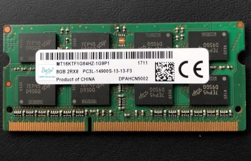 

Для 8G DDR3L 1866 14900S SODIMM CT102464BF186D