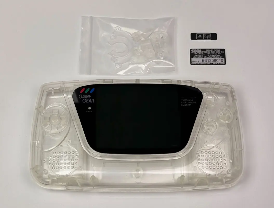 Specialized Housing Shell For SEGA Game Gear GG Game Console Original Screen & High Light IPS V4.2 Laminated LCD Screen Kits