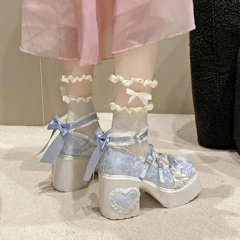 

2026 New Elegant Women's Mary Janes Chunky Heel Round Toe Pumps Office Lady Wedding Party Casual Shoes