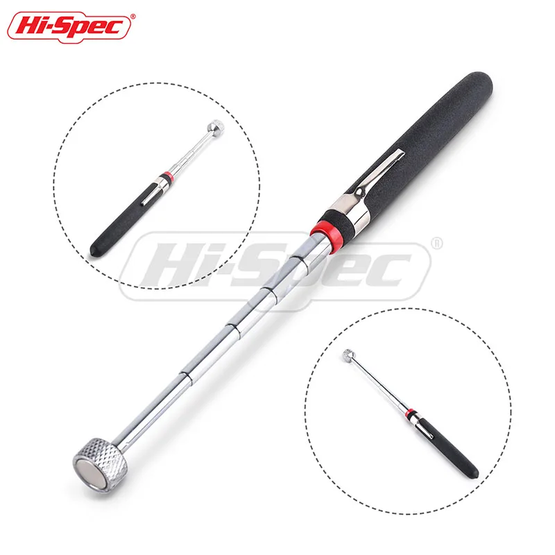 قلم مغناطيسي صغير محمول تلسكوبي عالي المواصفات أدوات يدوية سعة التقاط مسمار صامولة عصا قضيب لاقط قابلة للتمديد