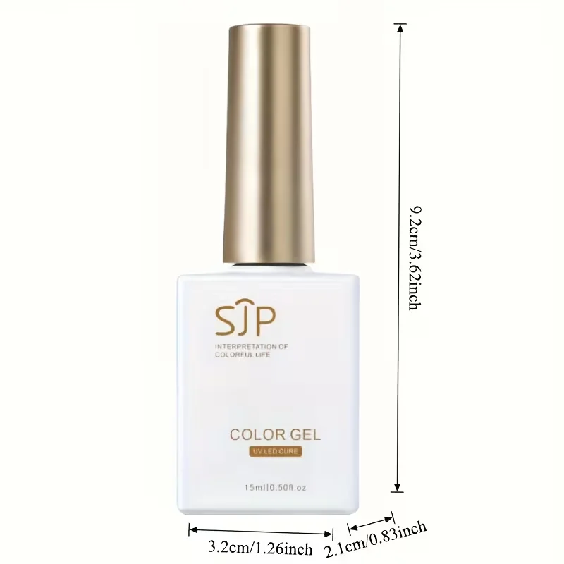 15ml 秋冬ゴールドキャットアイジェルネイルポリッシュ UVネイルアートジェル、DIYネイルアートチャーム、完璧なクリスマスギフト