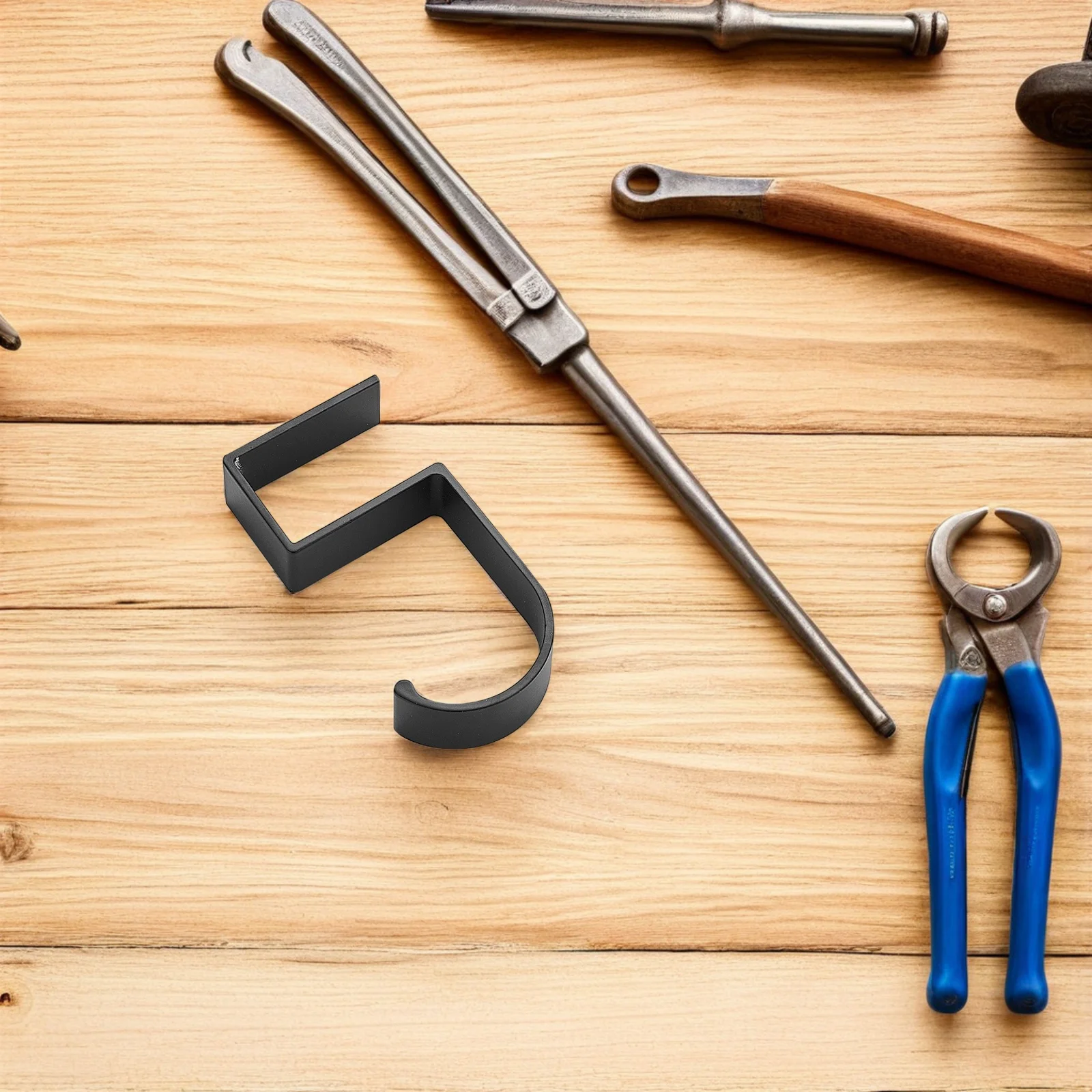 

Portable Desk Schoolbag Hooks Black Aluminum Bag Holder Hanging Solution AntiSlip MultiFunction Storage Pen Holder