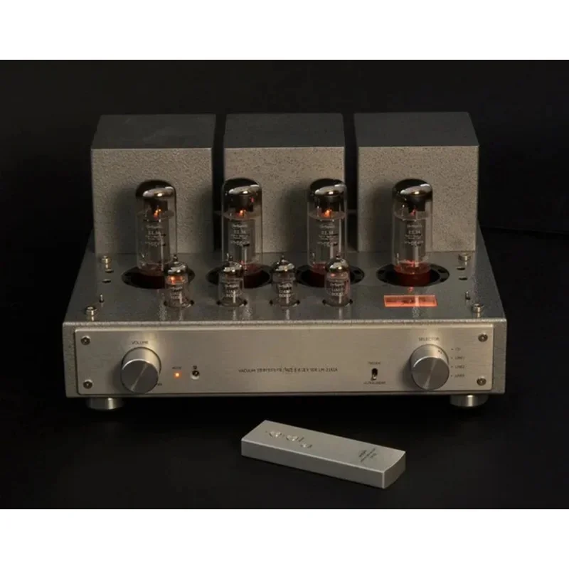 

Линейный магнитный LM-211IA Интегрированный EL34*4 двухтактный ламповый усилитель с дистанционным управлением 32 Вт * 2 (ультралиновый) 15 Вт * 2 (триод)