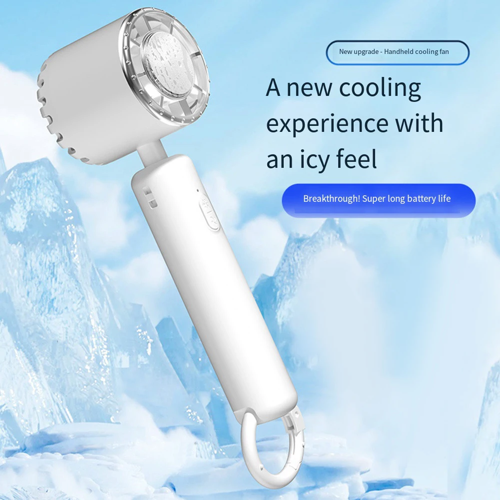 For Relaxation Handheld Fan Mini Cooling Fan Lightweight Portable Desk Fan Adjustable Fan Adjustable Airflow Compact Size