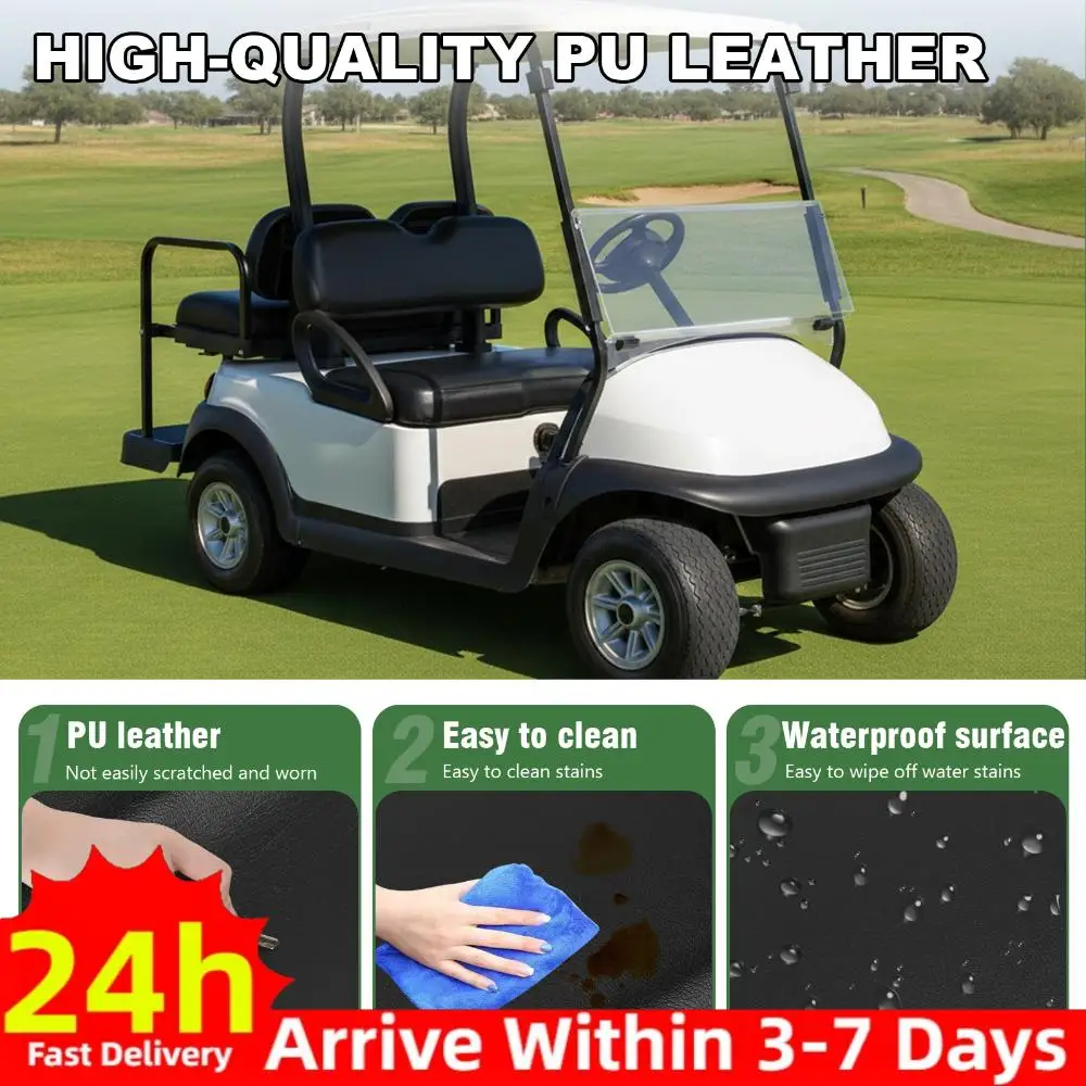 

Сменная подушка для переднего сиденья гольф-кара, комплект сиденья и спинки для моделей EZGO RXV 2008 года и новее