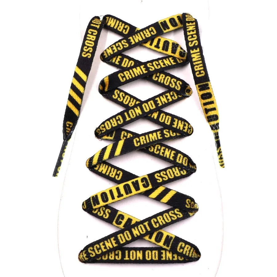 

Шнурки для обуви с плоским принтом для дизайнерских кроссовок Fun Shoestring