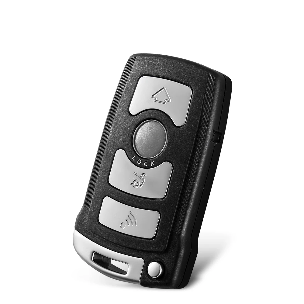 KEYYOU Remote 4 Button Car Key Case Styling Cover For BMW 7 Series E65 E66 E67 E68 745i 745Li 750i 750Li 760i Fob Car Key Shell