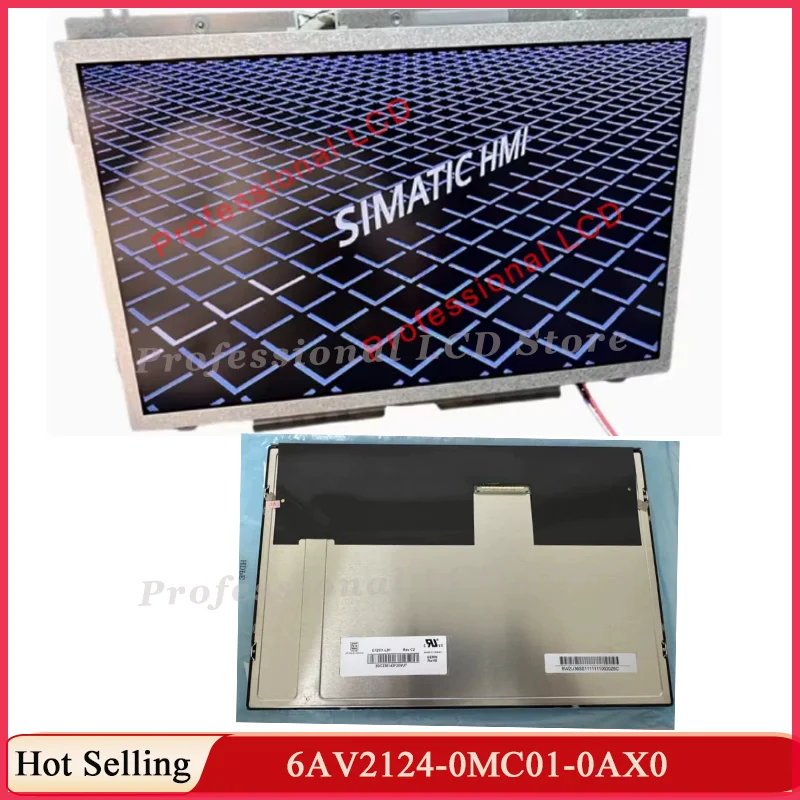Original New LCD For TP1200 LCD Display Screen Panel 6AV2124-0MC01-0AX0 6AV2 124-0MC01-0AX0 TP1200  LCD Replacment