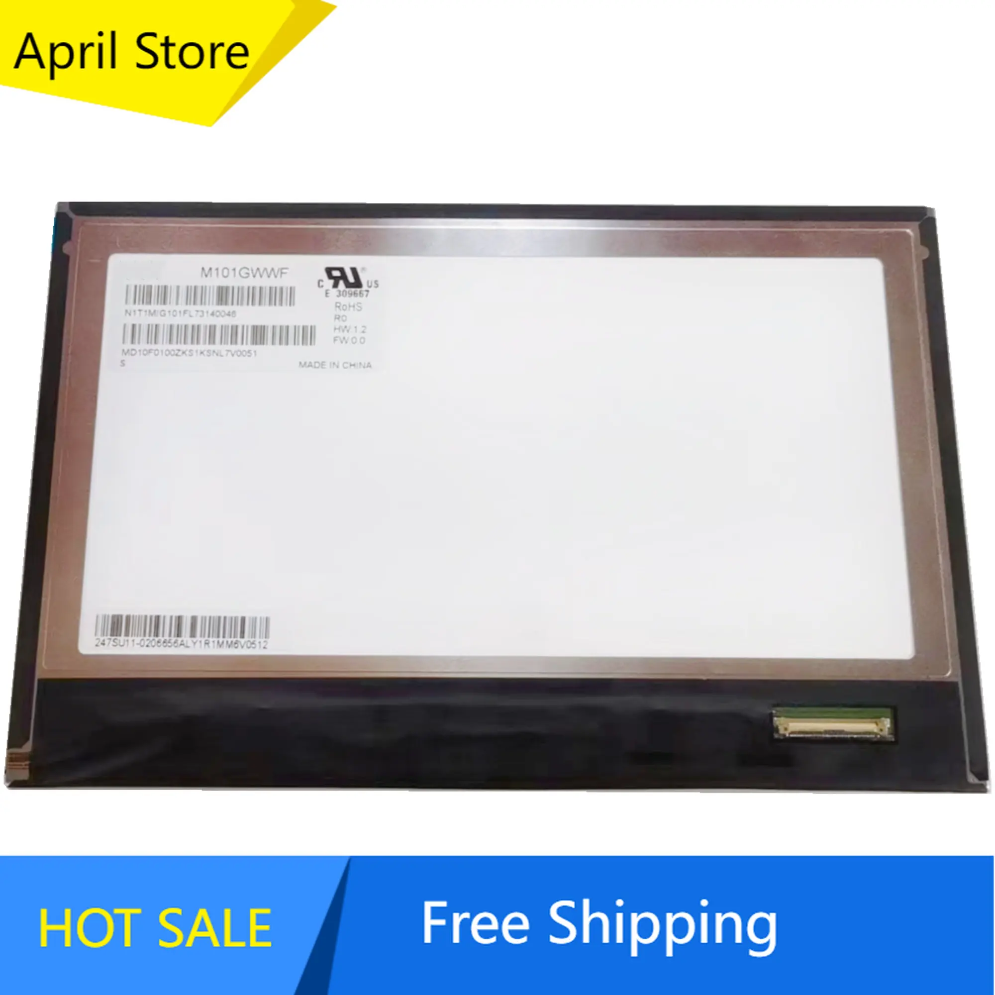 

M101GWWF R0 10.1'' Laptop LCD Screen Panel Display 1280*800 LVDS 40 PINS