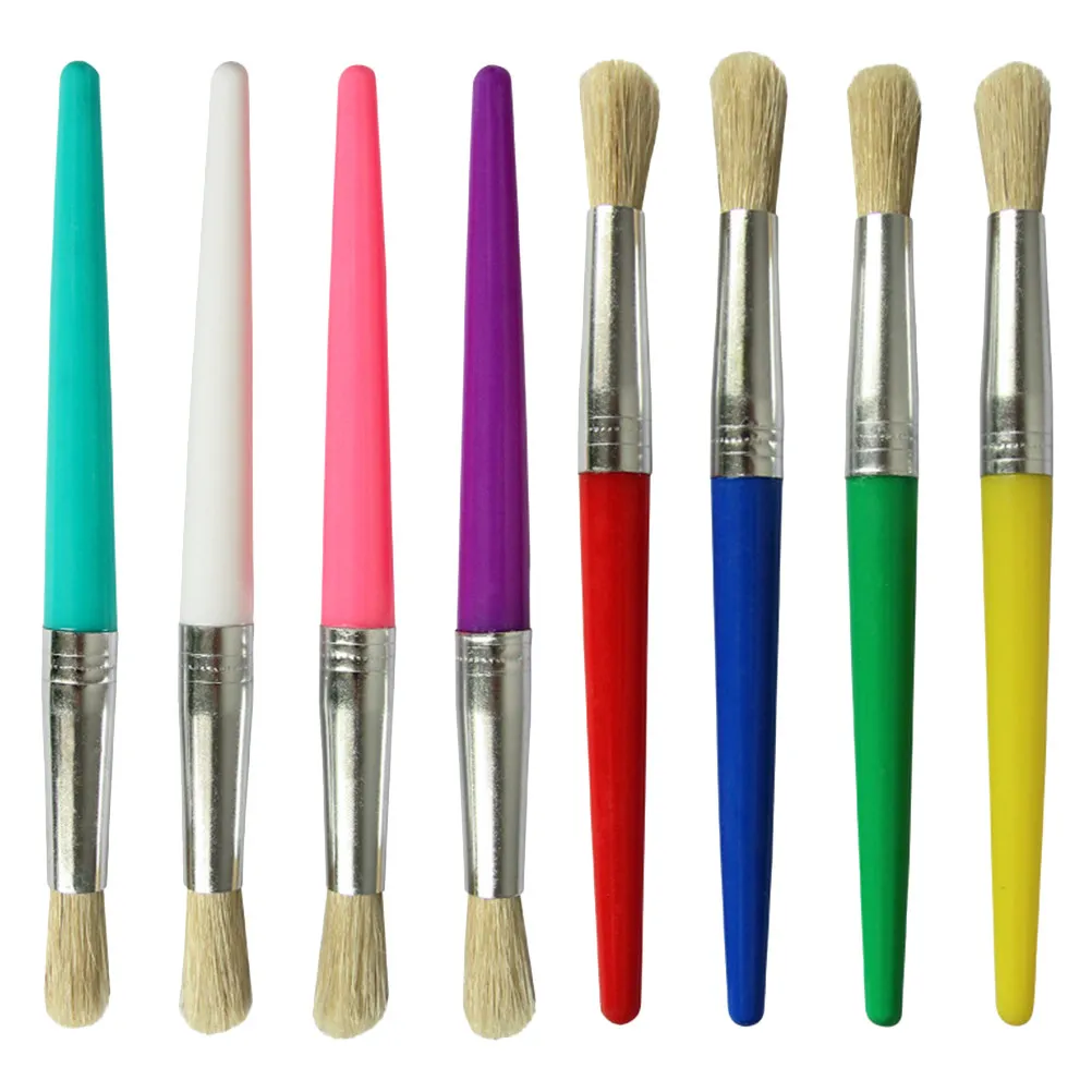 Wall Paint Brushes Painting Handle Furniture Set Halloween Christmas Art Paint Brush Set Craft Paint Brush Art Painting Brush