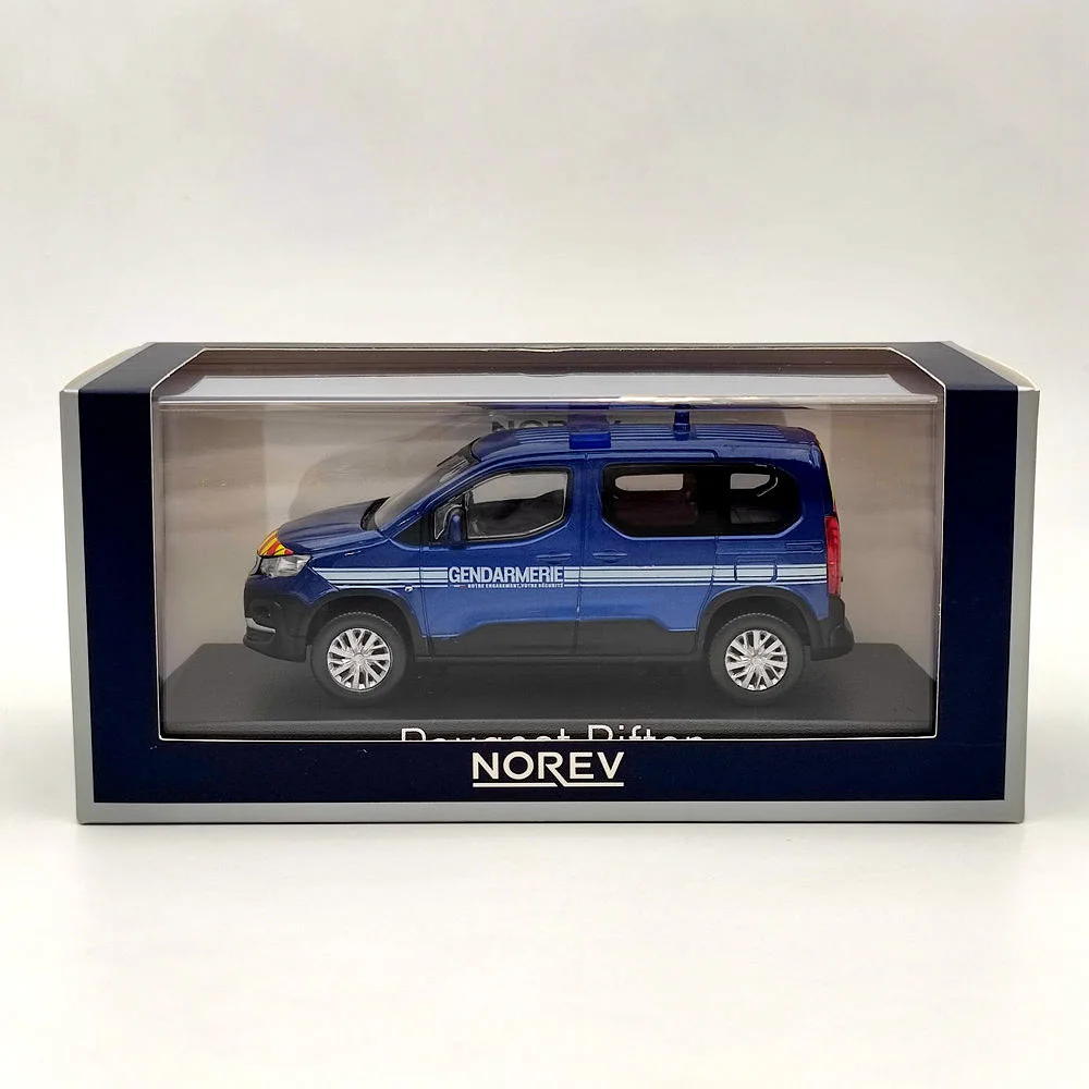 

1/43 Norev Rifter Gendarmerie Diecast Models Car Christmas Gift Auto Toys Blue