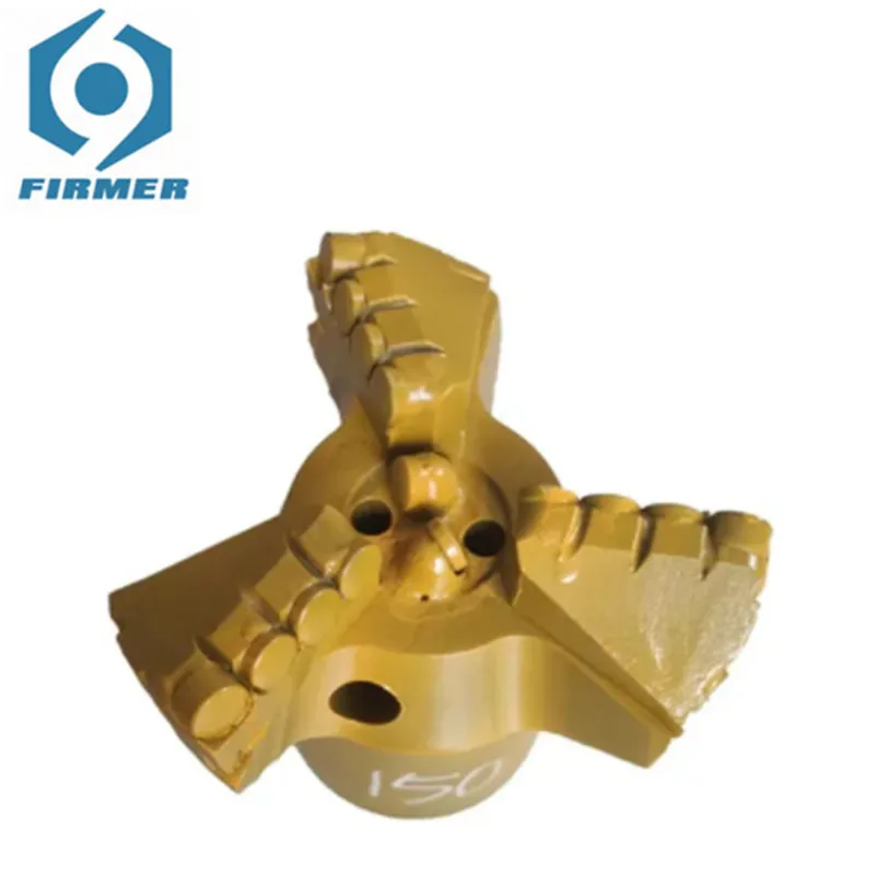 Pdc Diamond Broca para Mineração Buracos de Concreto Wing Côncavo Composto Coreless Bit Ferramenta de Perfuração para Poço de Água 150 mm