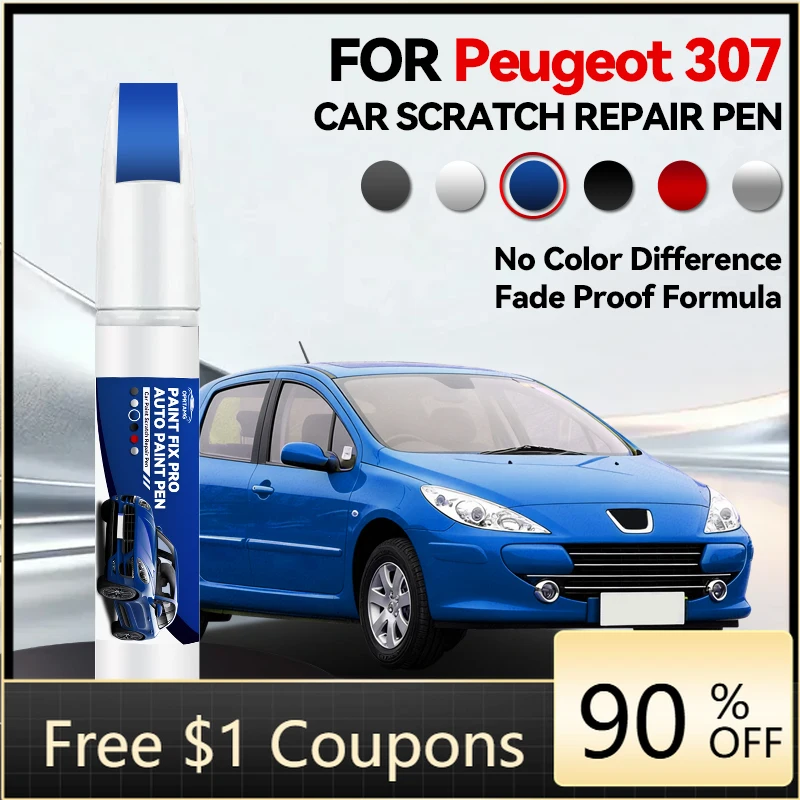 

Автомобильные инструменты и аксессуары для Peugeot 307 2001-2008 A55: Карандаш для ремонта краски, средство для удаления царапин, DIY аксессуары для авто, черный, белый