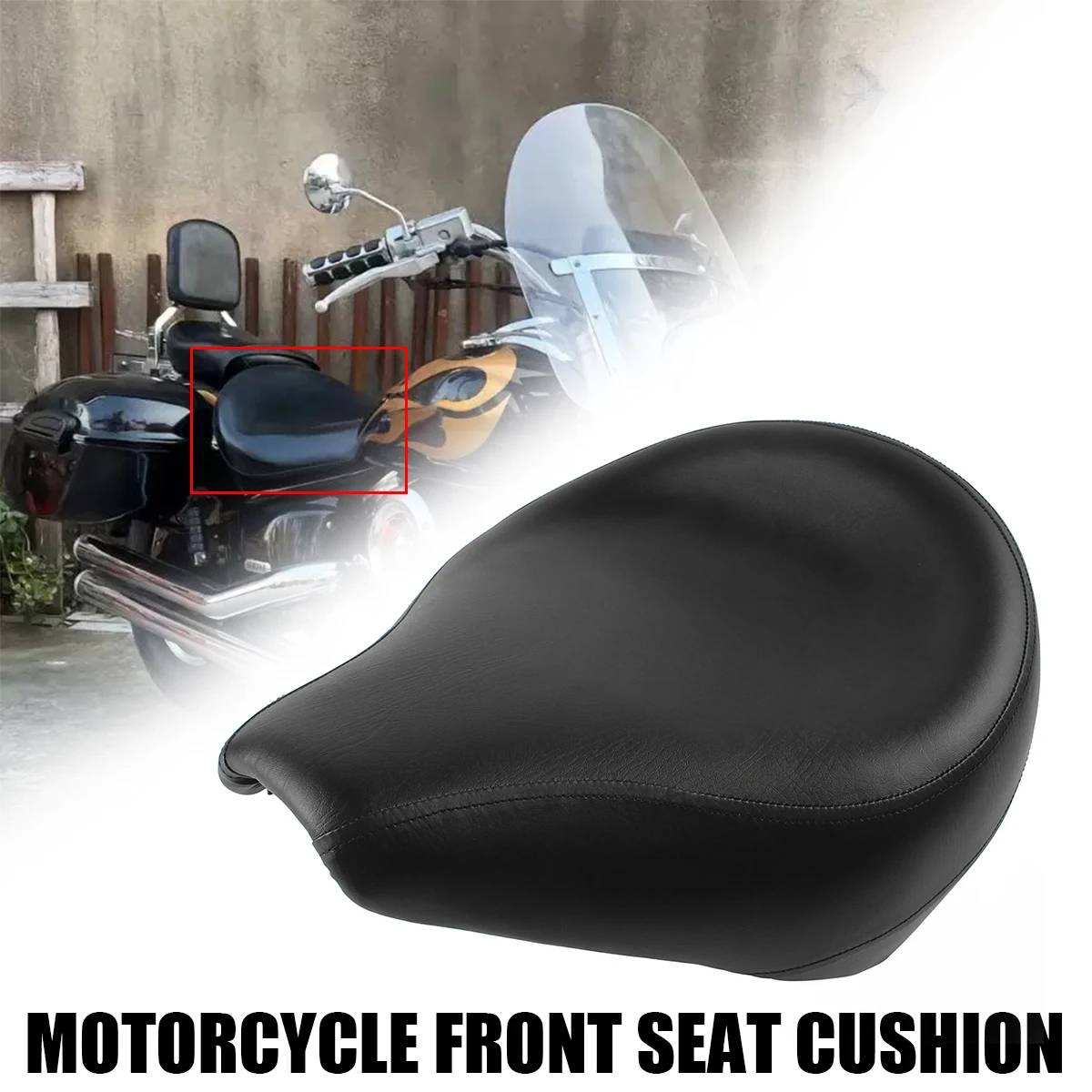 

Мотоциклетное переднее сиденье для водителя и пассажира (подушка) для Yamaha Vstar 400 V Star 650 XVS 400 XVS 650 1996-2010