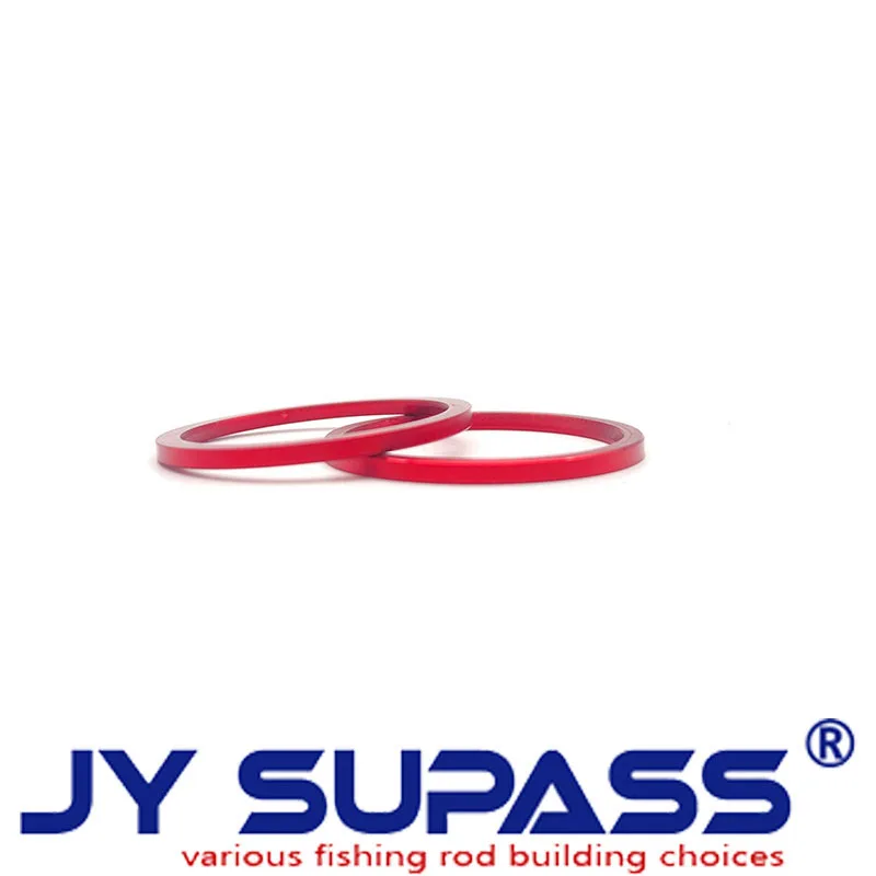JY SUPASS 5pcs R1 wind check contracted fishing rod building kit trim ring for rod building Fishing Rod aluminum part
