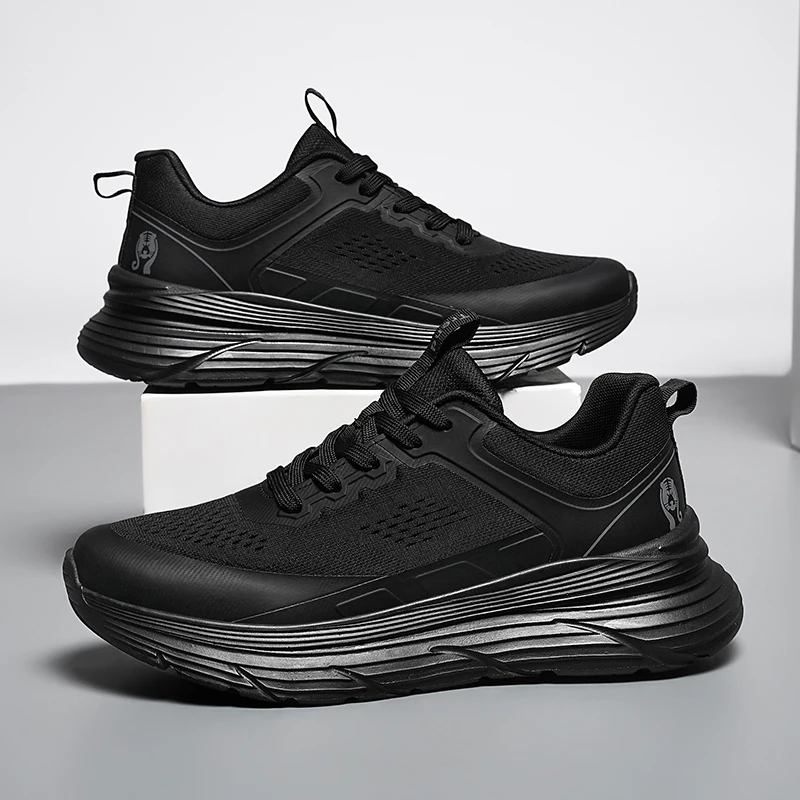 Men's Casual Sports Shoes Waterproof and Non-slip Professional Men's Chef Shoe Wear-resistant Breathable Oil-resistant Work Shoe