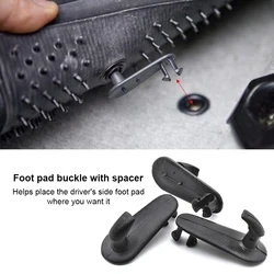 Car Floor Mat Clip Carpet Retainer Grip Holder Fixing Clamp Hook Accessories For Toyota Removable Blanket Carpet Fastener