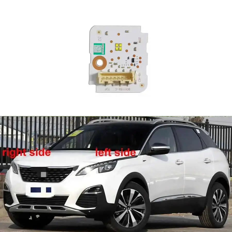 

For Peugeot 4008 / 5008 GT (High Configuration) Replacemen Headlight DRL LED Board Daytime Running Light Source Module