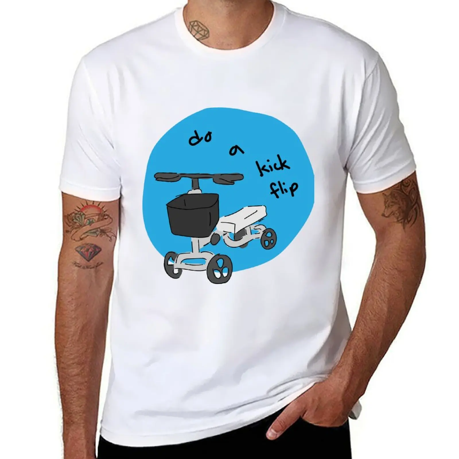 

do a kickflip T-Shirt Simple Casual Short Sleeve Tee