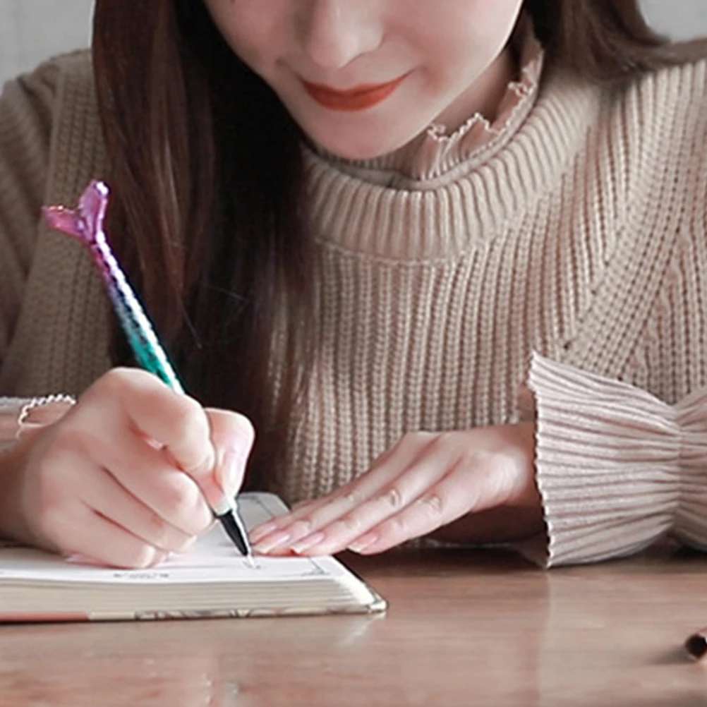 

6pcs Gel Writing Pen Write Accessory Writing Non leaking Ink Household Office Multi function Sign Pen Fine Tip Student