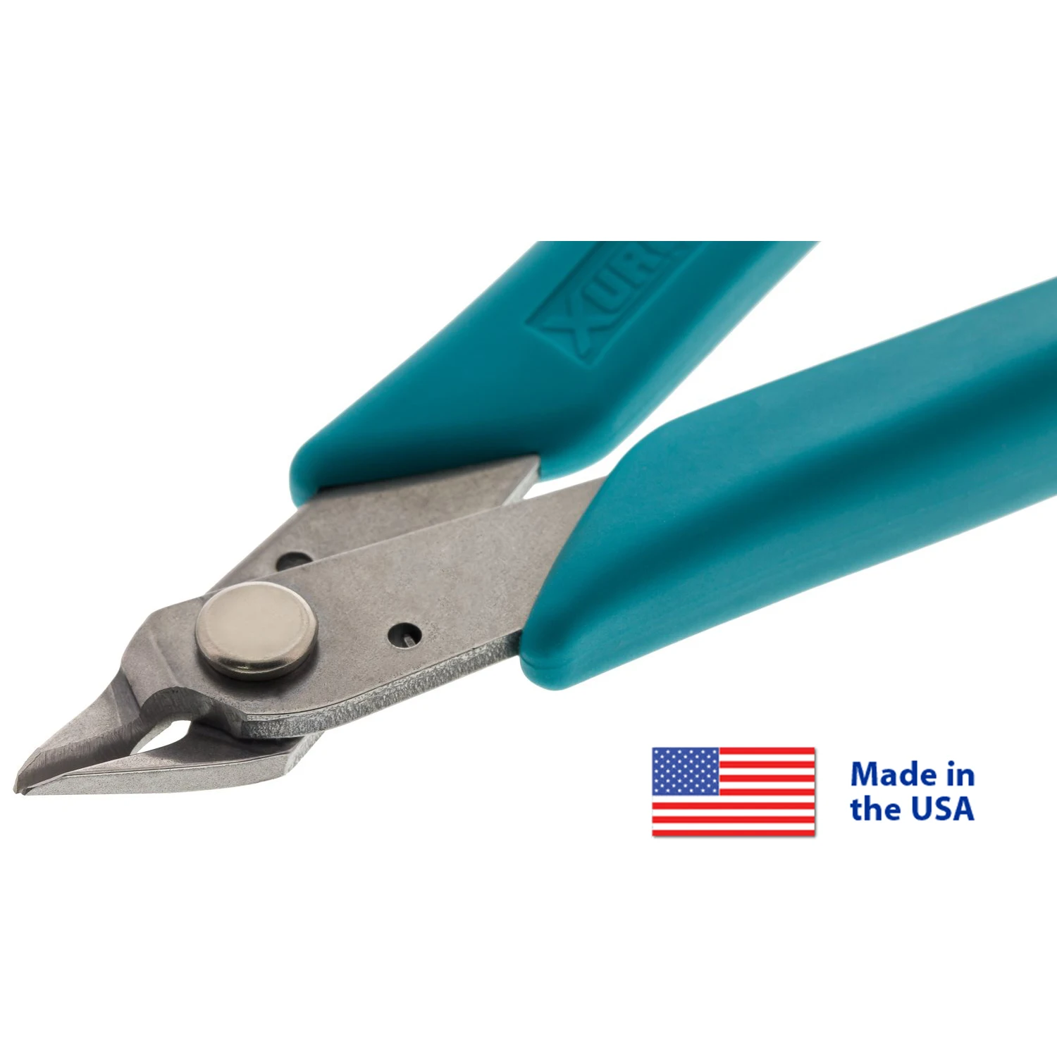 Xuron LX Polished Micro-Shear Flush Cutter Precision Ground Edges 16 AWG 1.29mm Soft Wire Cutter for Electronics Jewelry