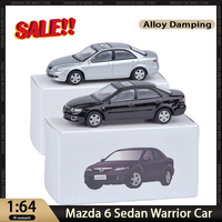 New In Stock Jkm 1:64 Mazda 6 Sedan Warrior Car Alloy Damping Miniature Diecast Model Collection Ornaments Mazda Custom Toy Gift