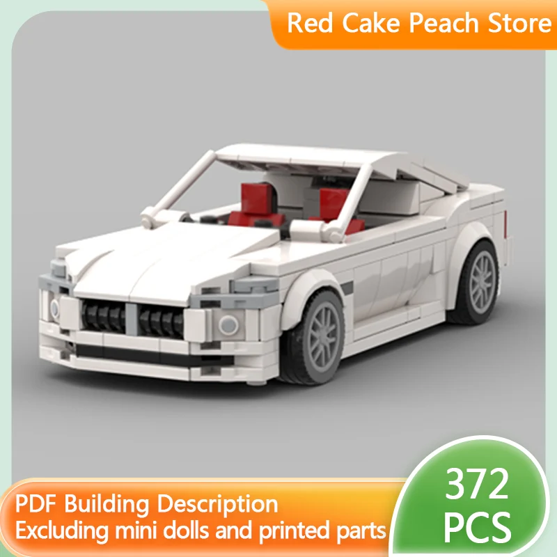 

Speed Racing Car Model MOC Building Bricks Luxury GT Sports Car Modular Technology Children Holiday Gifts Assemble Toys Suit