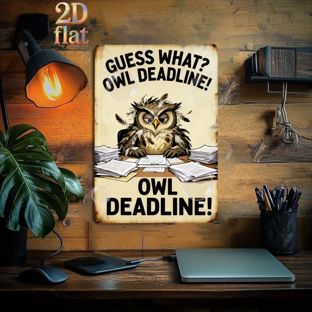 2D flat, Retro metal decorative painting , 8x12 inches ,Home decoration, Christmas atmosphere,daily gifts,  Suitable for Lawn