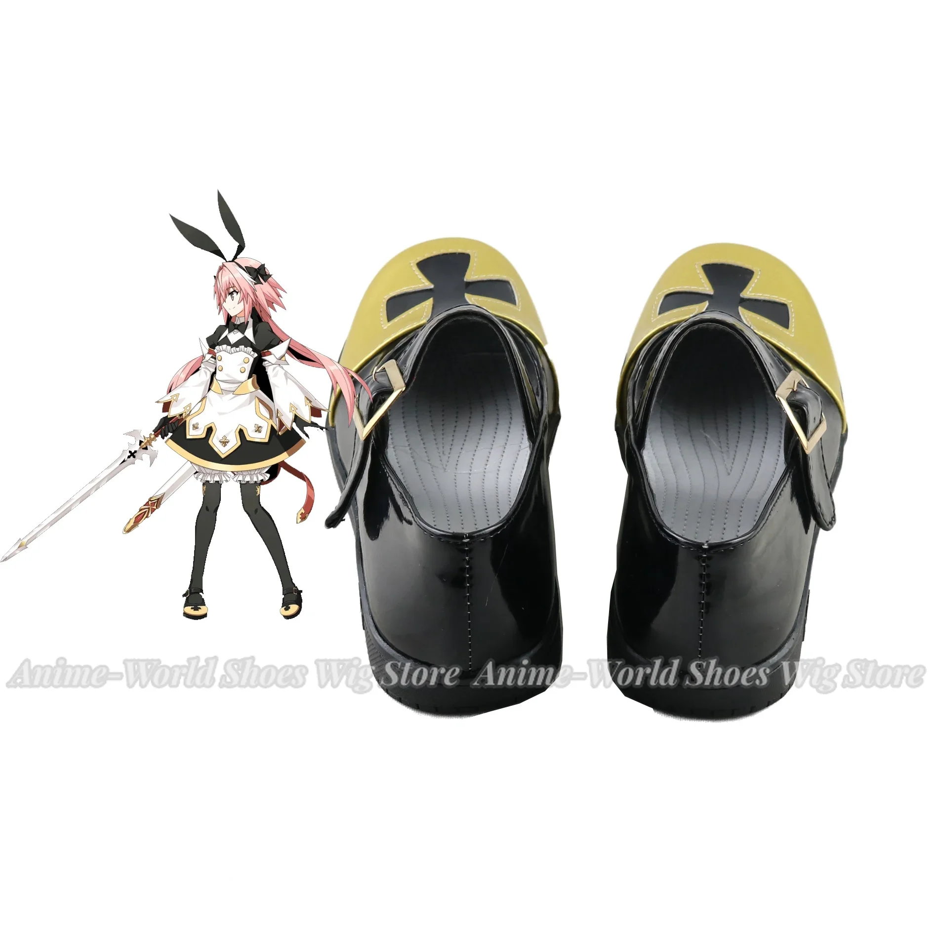 FGO Fate Grand Order Saber Astolfo Buty Cosplay Halloween Karnawał Buty Szyte na Miarę