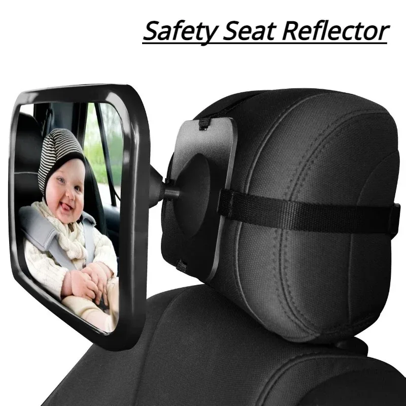 Adjustable Width Car Rearview Mirror Suitable for Baby Child Seats Safety Mirror Monitor High Quality Car Interior Accessories